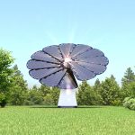 Como um Girassol painéis solares podem girar para capturar mais energia