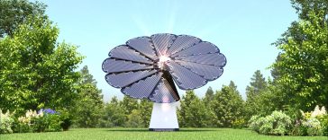 Como um Girassol painéis solares podem girar para capturar mais energia