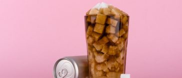 Não beba calorias de açúcar, refrigerantes e tipos sucos